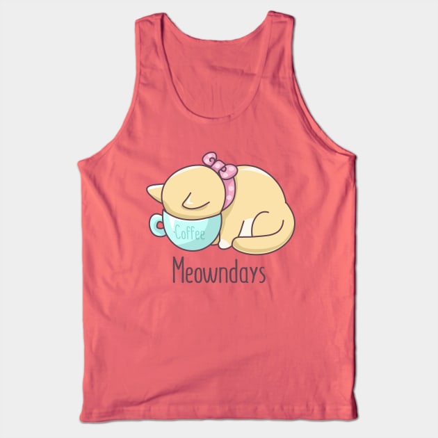 Monday Mood Tank Top by AnishaCreations